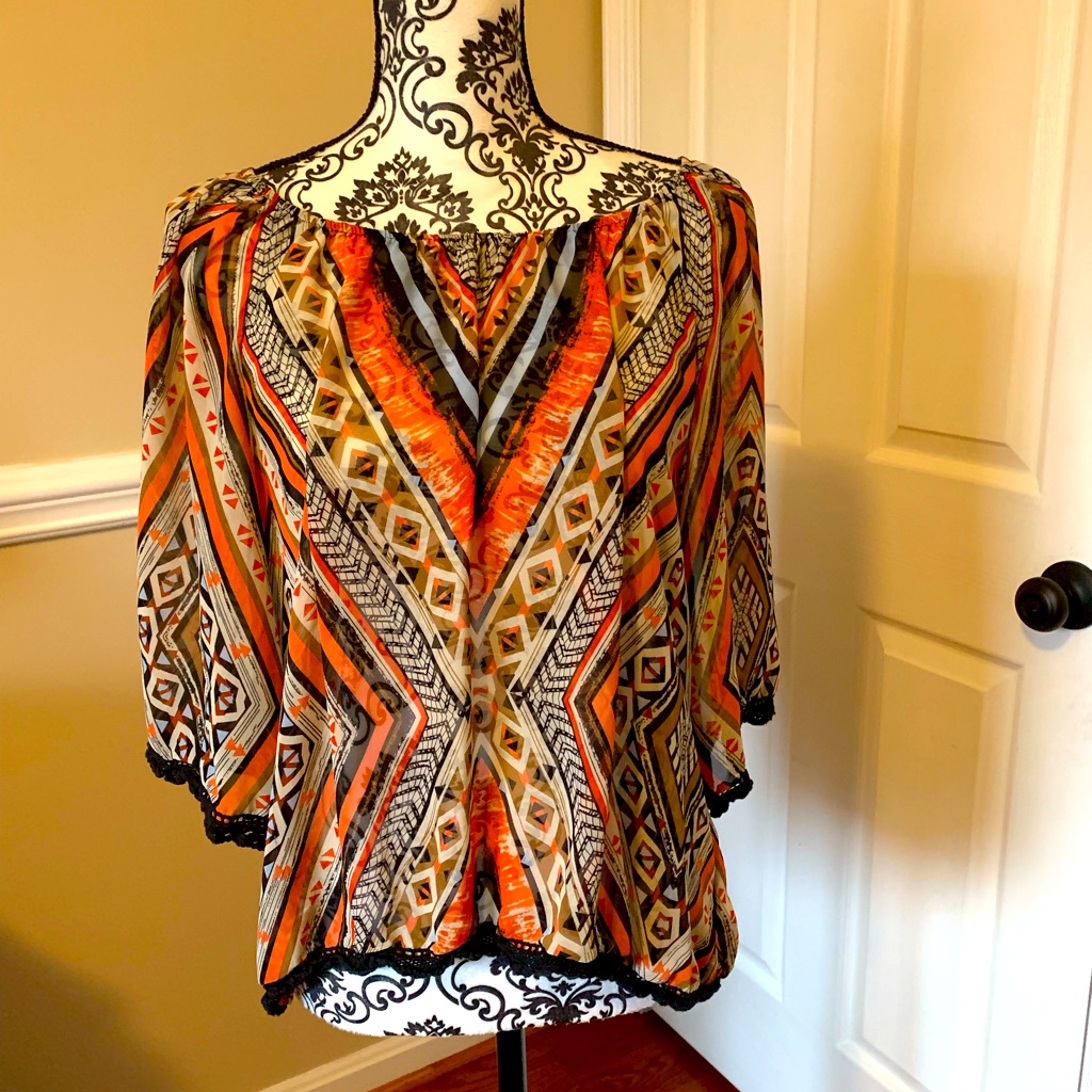 Signature Studio Womens Top Size Lg